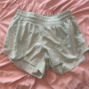 Women's Light Blue Athletic Shorts